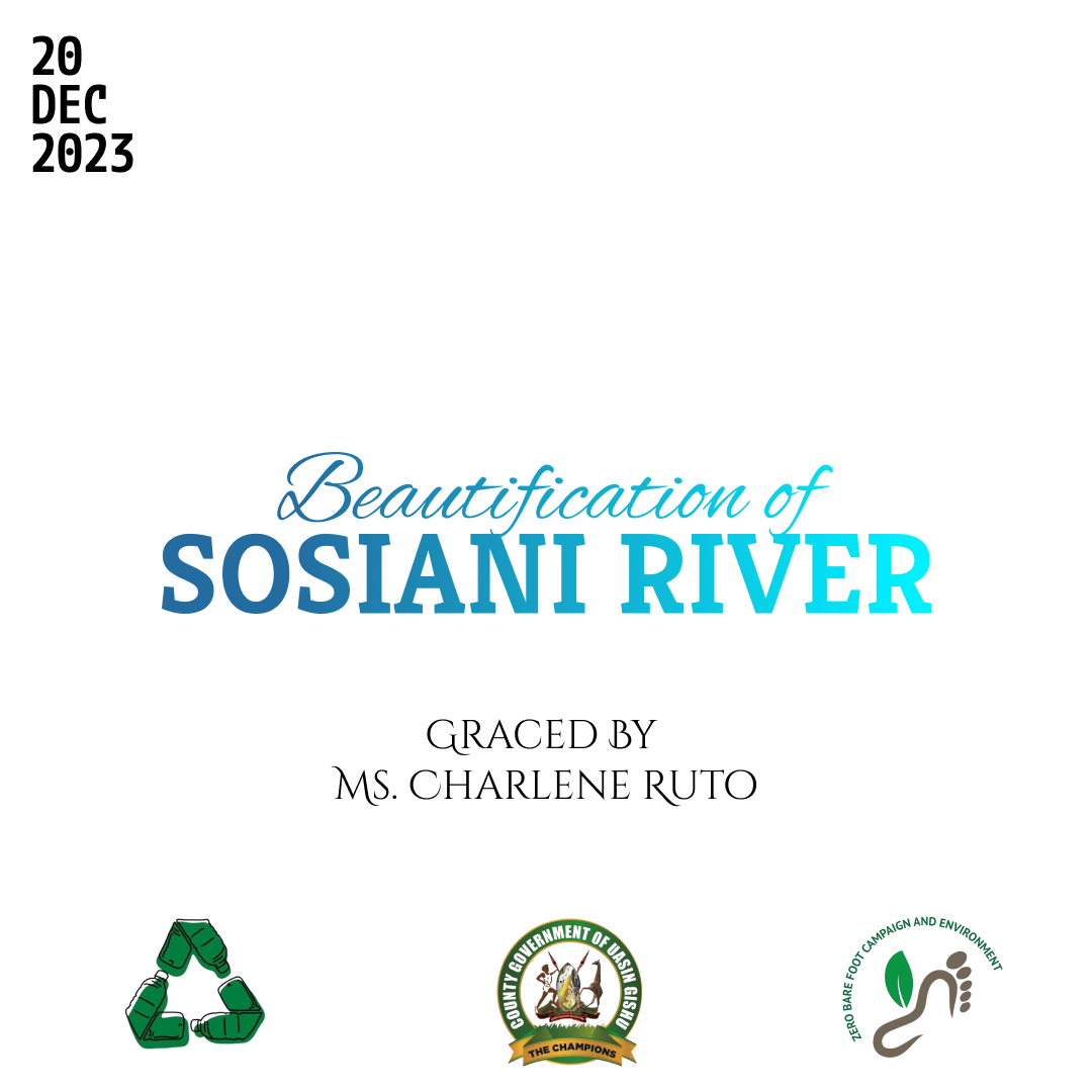 Beautification of Sosiani River Poster